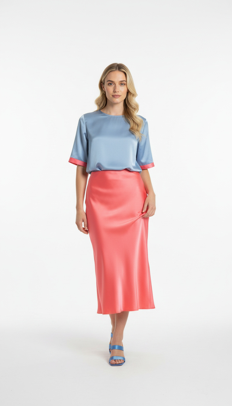 SAM blusa raso vintage