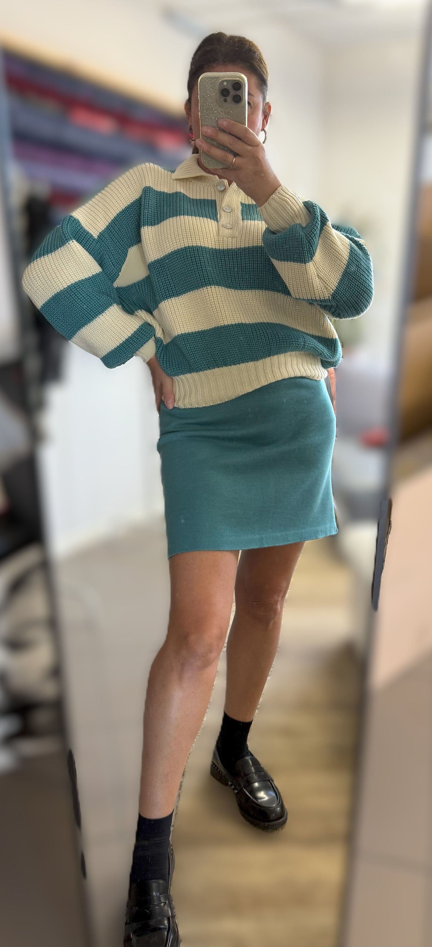 Kim Maglione Polo a righe