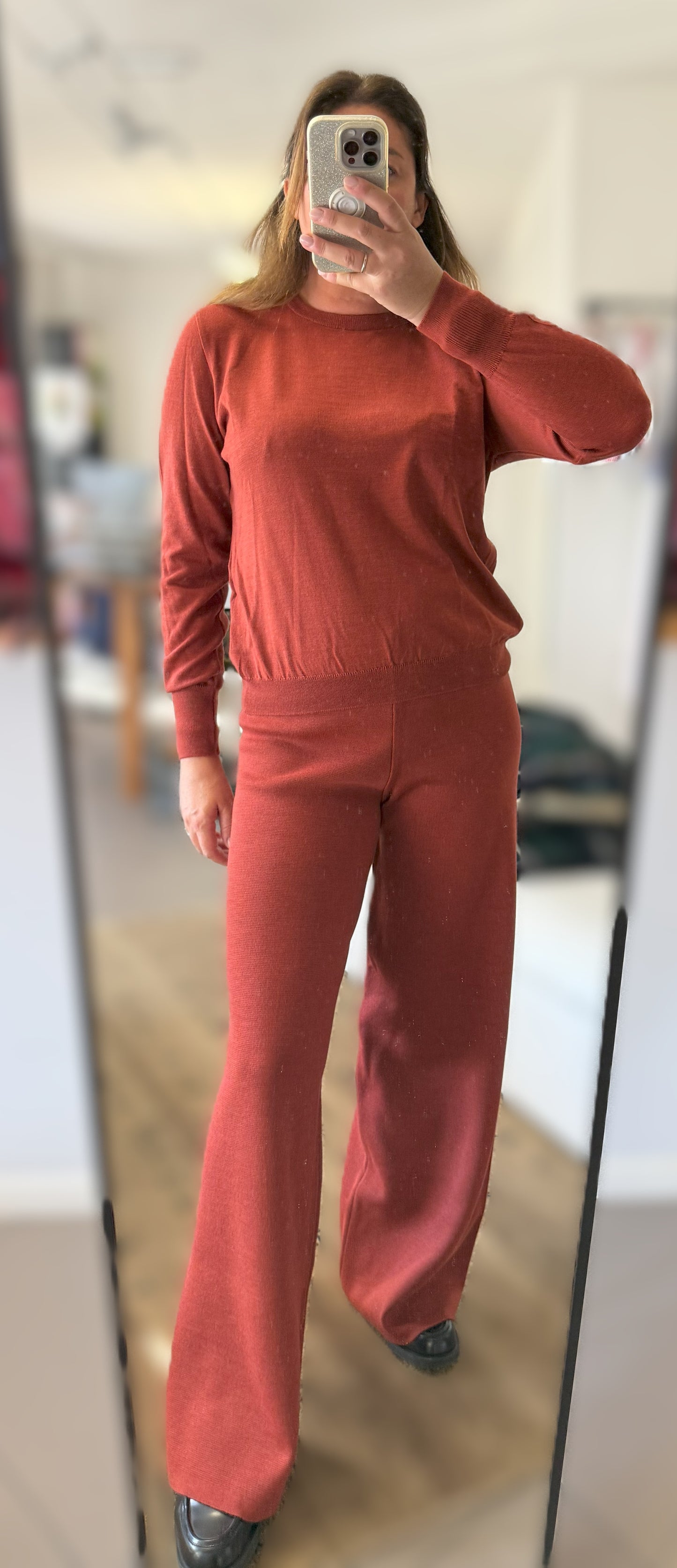 Farrah Pantalone in lana