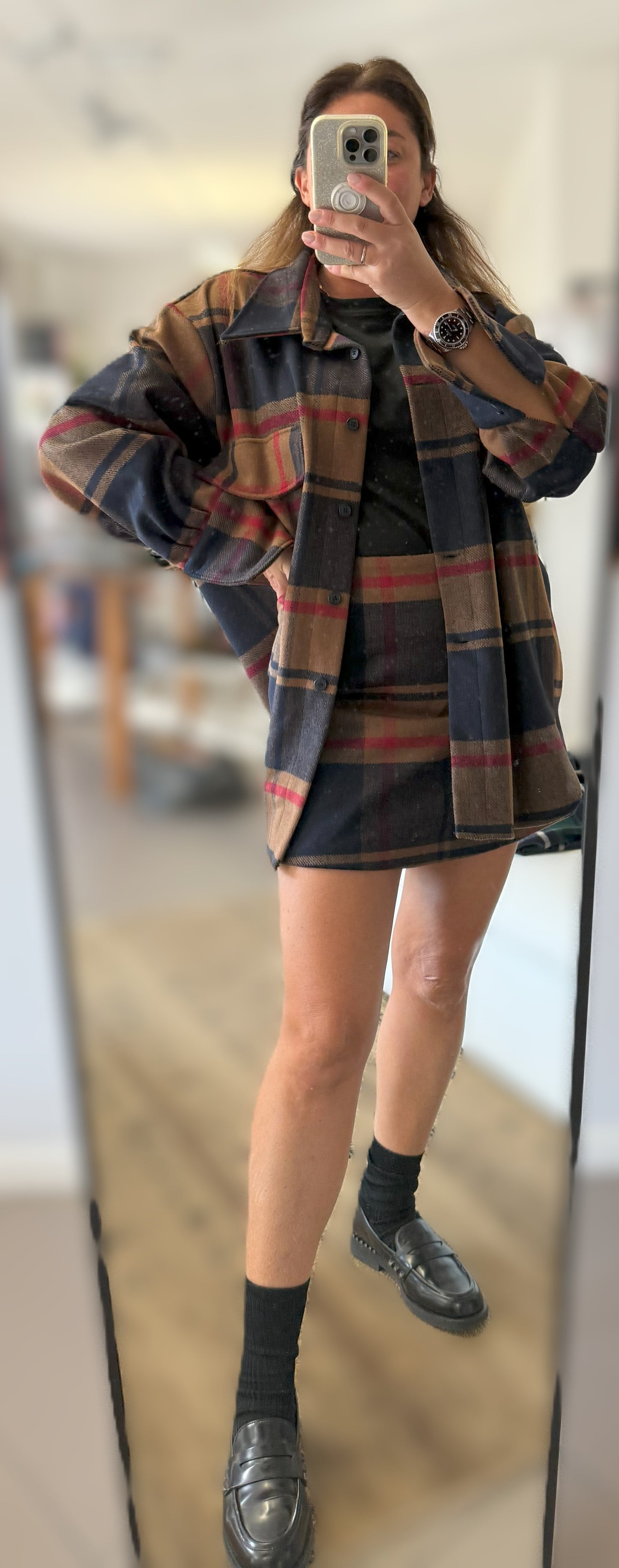 NANCY minigonna lana