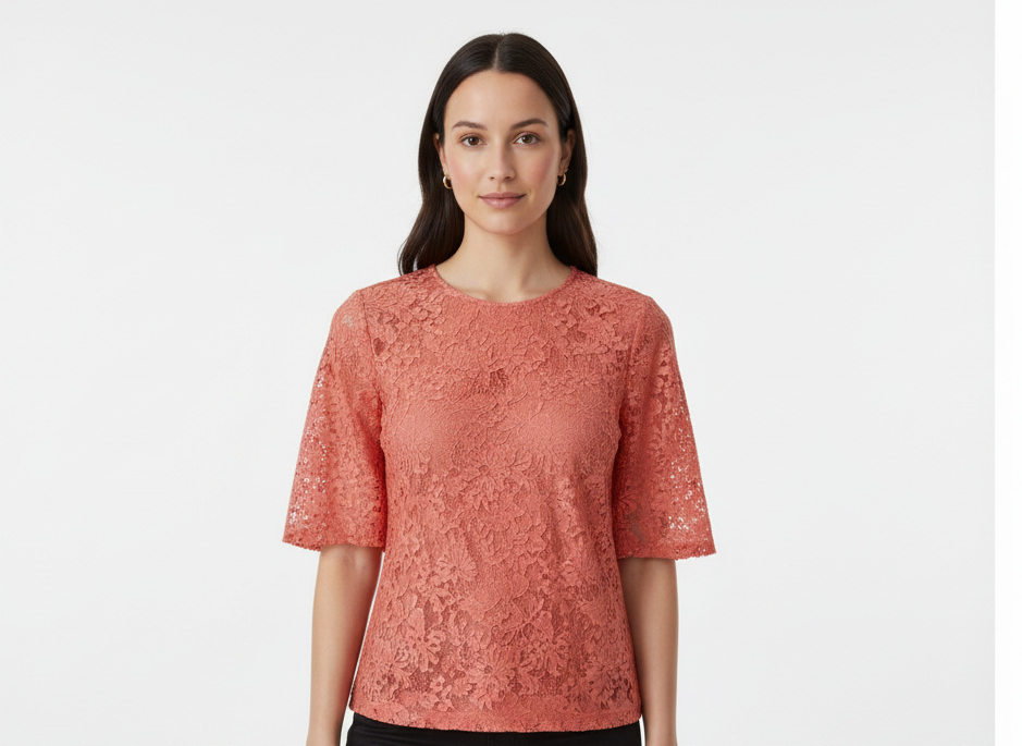 SAM - Blusa in pizzo