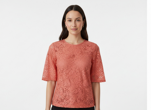 SAM - Blusa in pizzo