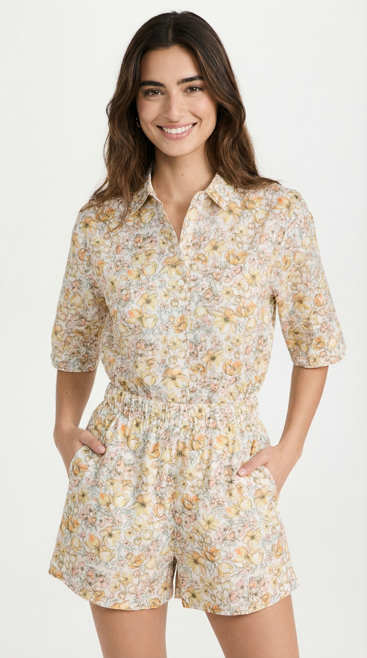 CHIARA - Camicia floreale